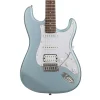 Sx se1 hss electric guitar package - metallic