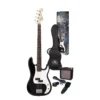 SX SB2-SK Bass Guitar Pack - Black