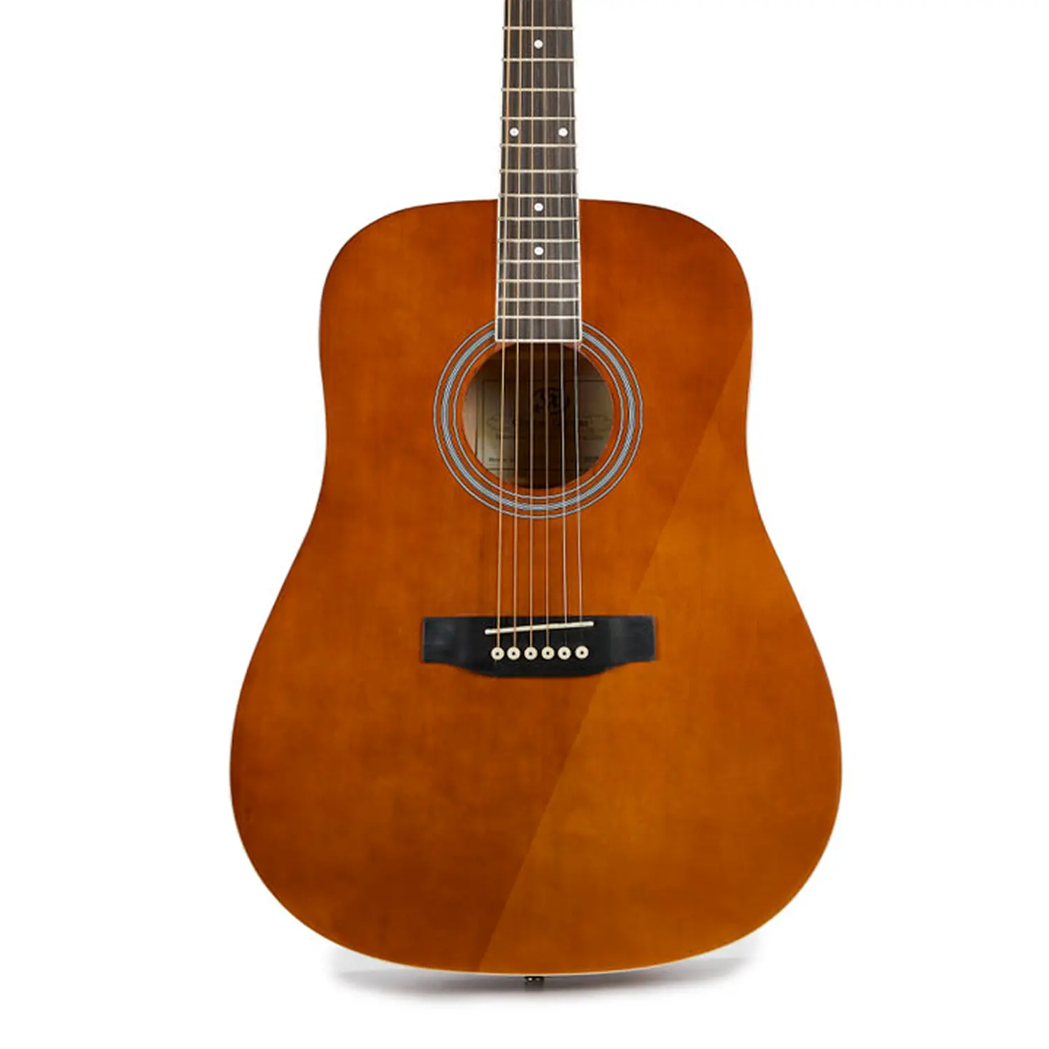 Sx sd104g acoustic guitar - black Sx sd104g acoustic guitar - brown