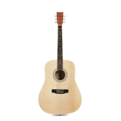 SX SD104G Dreadnought Acoustic Guitar - Natural