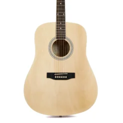SX SD104G Dreadnought Acoustic Guitar - Natural