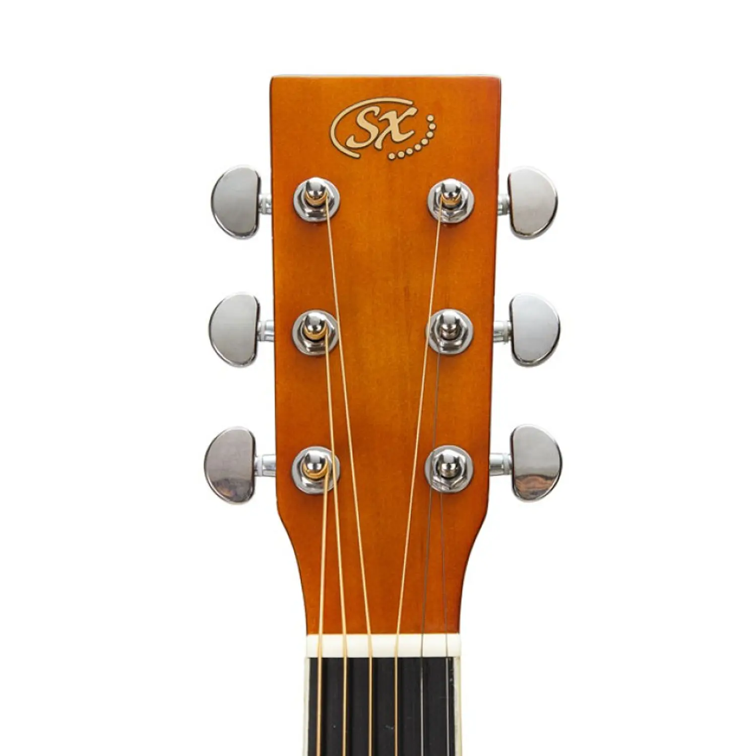 Sx sd104g acoustic guitar - black Sx sd104g dreadnought acoustic guitar - natural