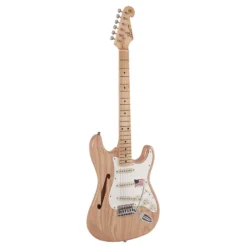 SX Guitar Swamp Ash Electric Guitar - Natural