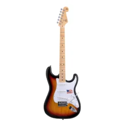 SX American Swamp Ash Electric Guitar - Sunburst