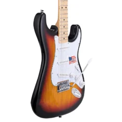 Sx american swamp ash electric guitar - sunburst