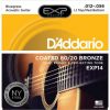 D'addario exp14 coated light top medium