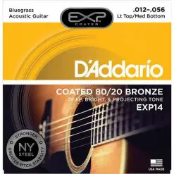 D'Addario EXP14 Coated Light Top Medium