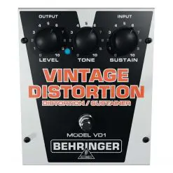 Behringer VD1 Vintage Distortion Pedal