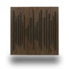 Waveform acoustic diffuser panels