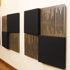 Egg crate design acoustic foam Waveform acoustic diffuser panels